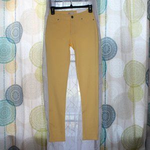 Cato | Yellow High Rise Jeggings